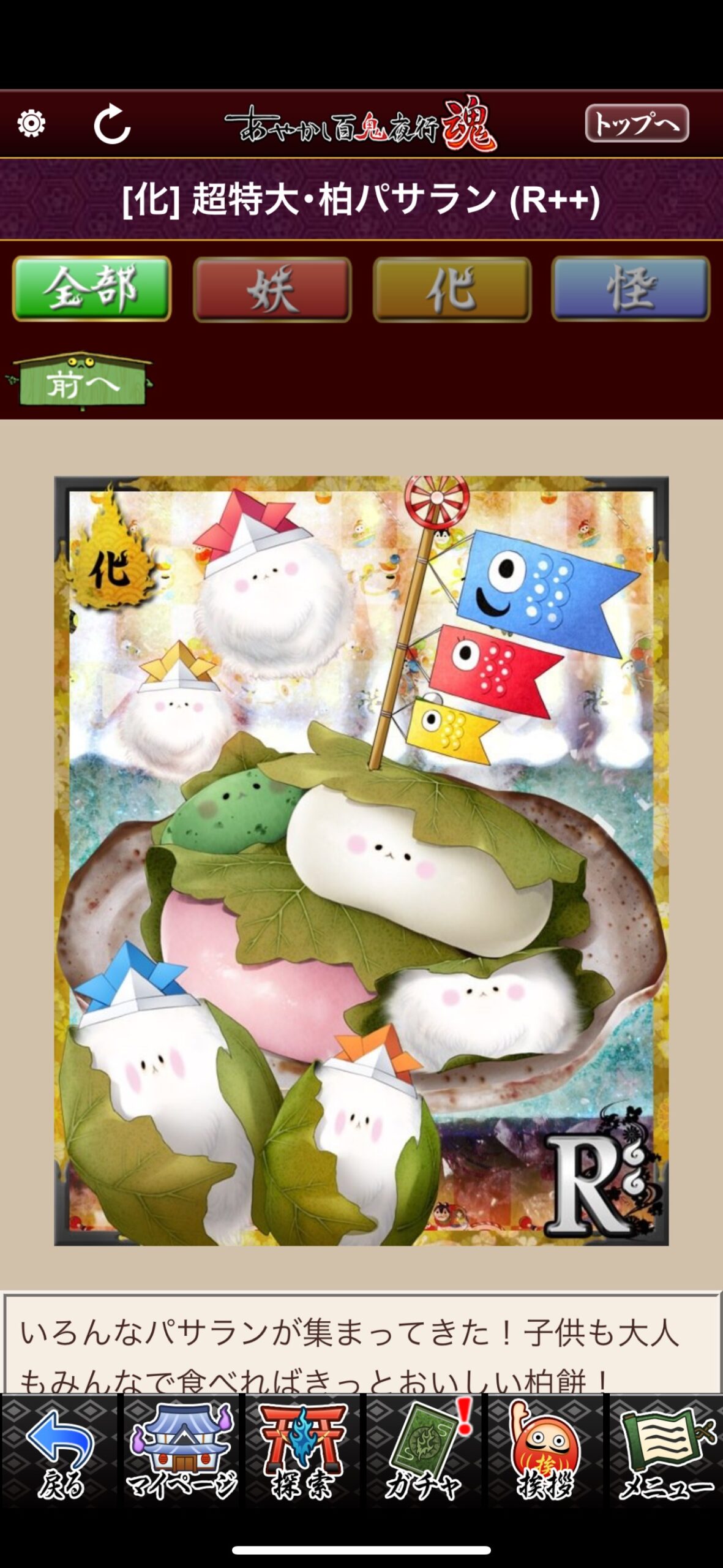 超特大・柏パサラン